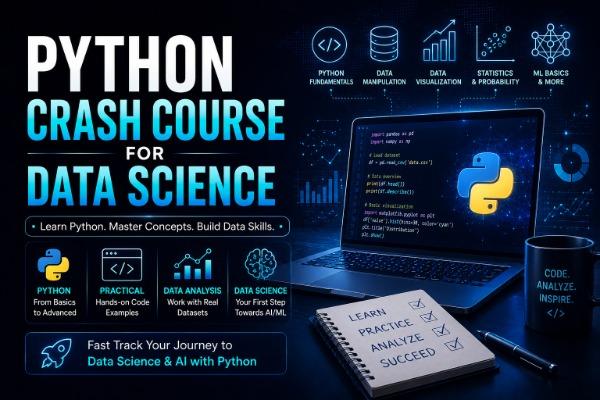 Python crash course for Data Science